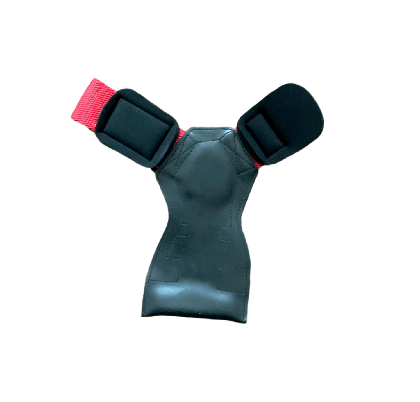 Workout Accessories Red and Black Grips