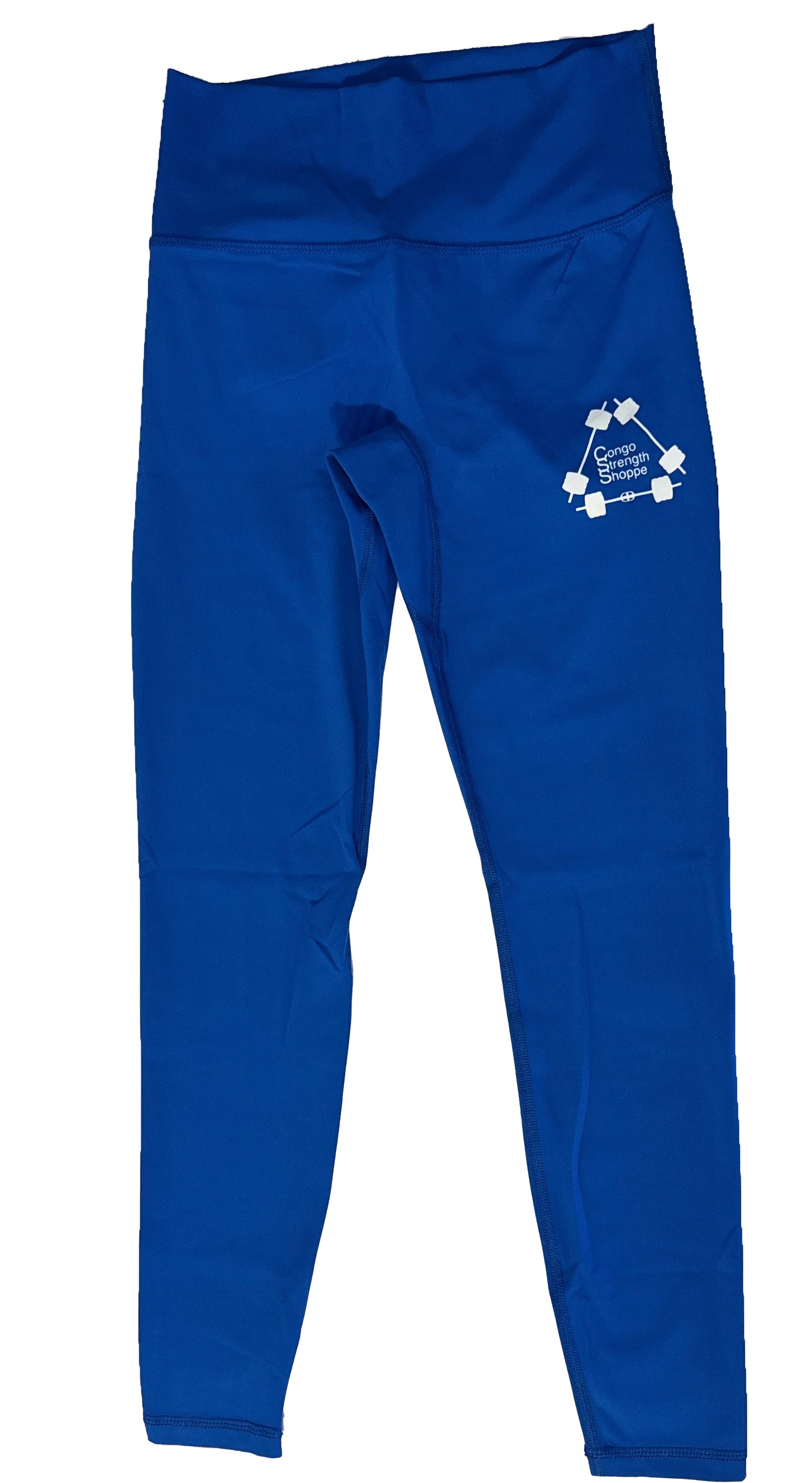 Blue leggings