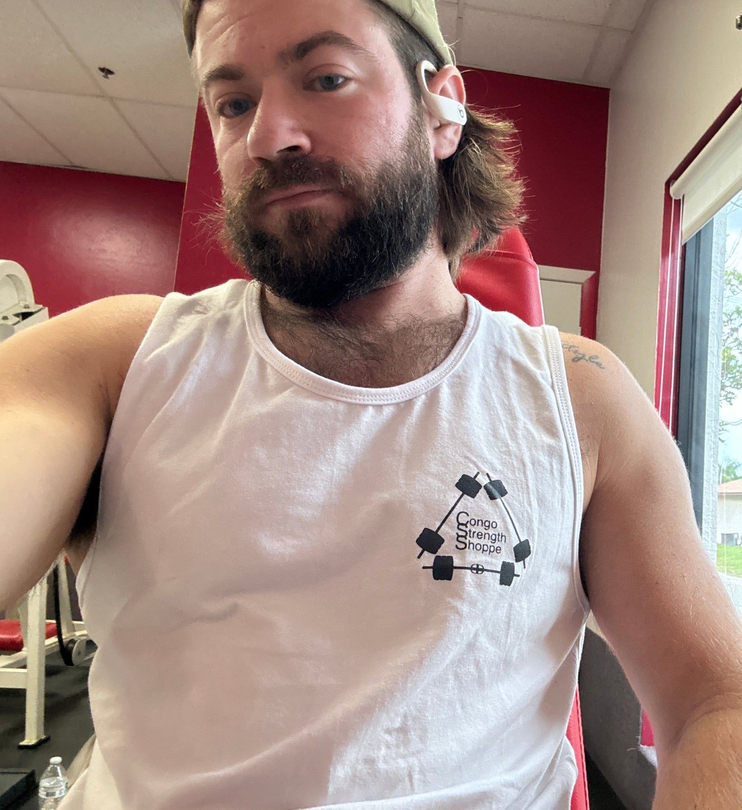 White men's tank