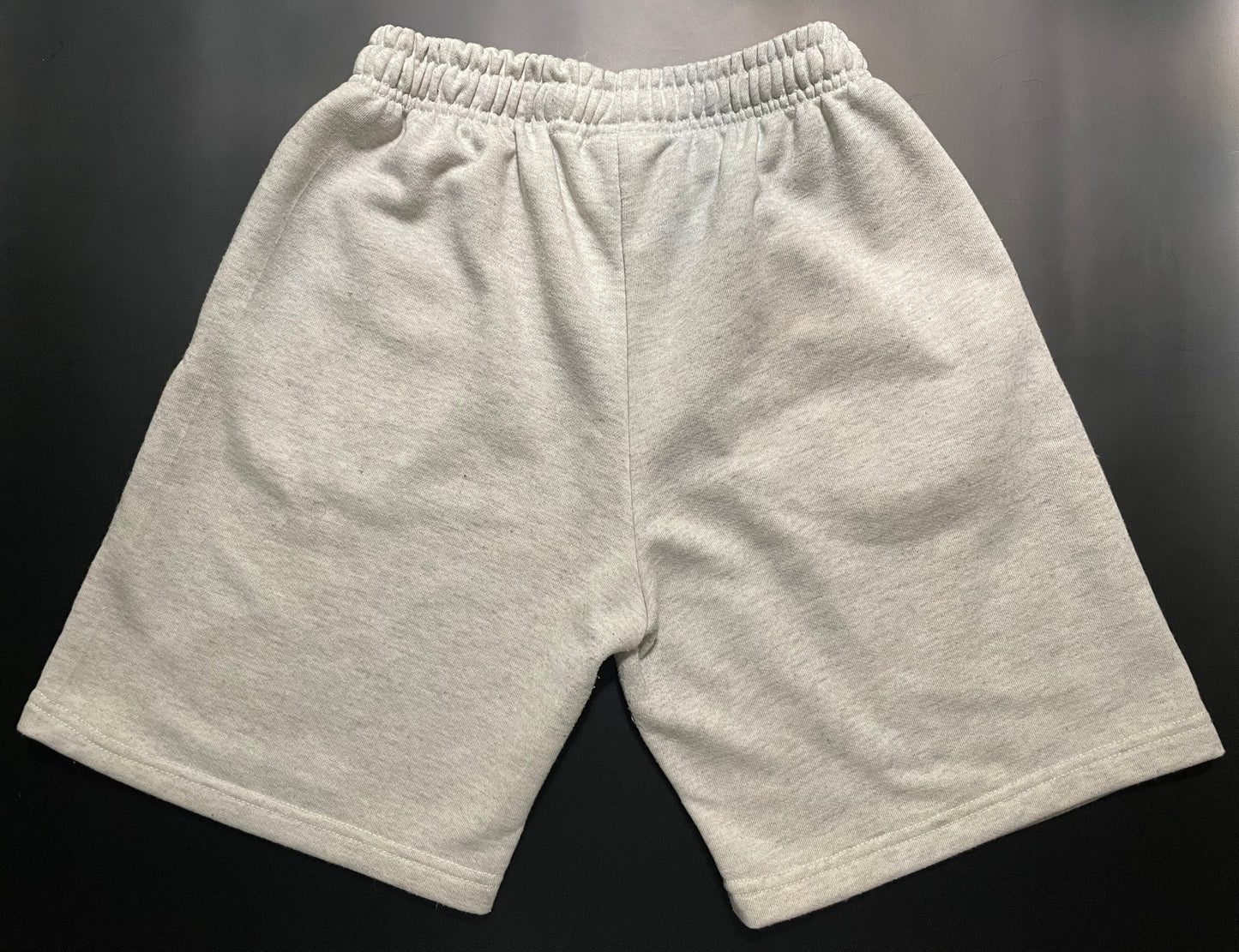 Cotton gym shorts back