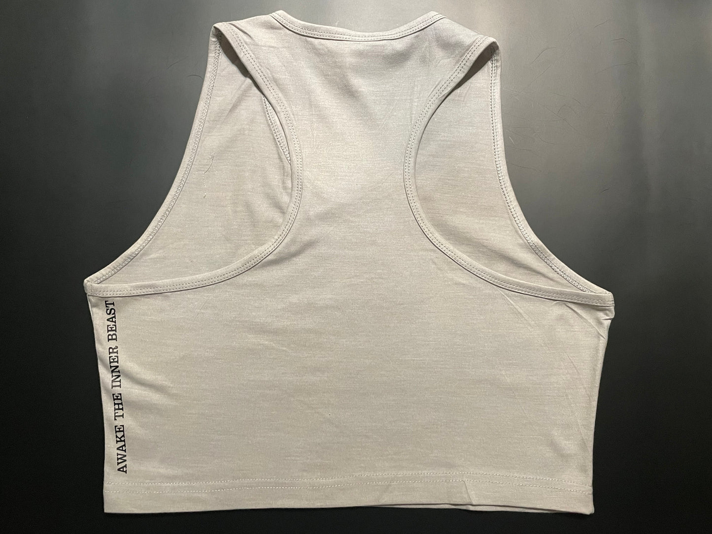 White crop top back