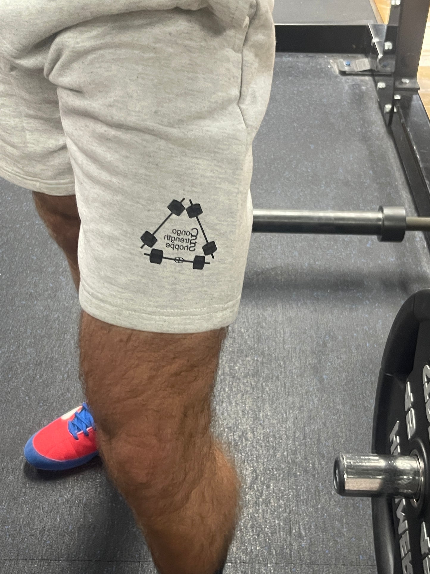 Front view cotton shorts selfie