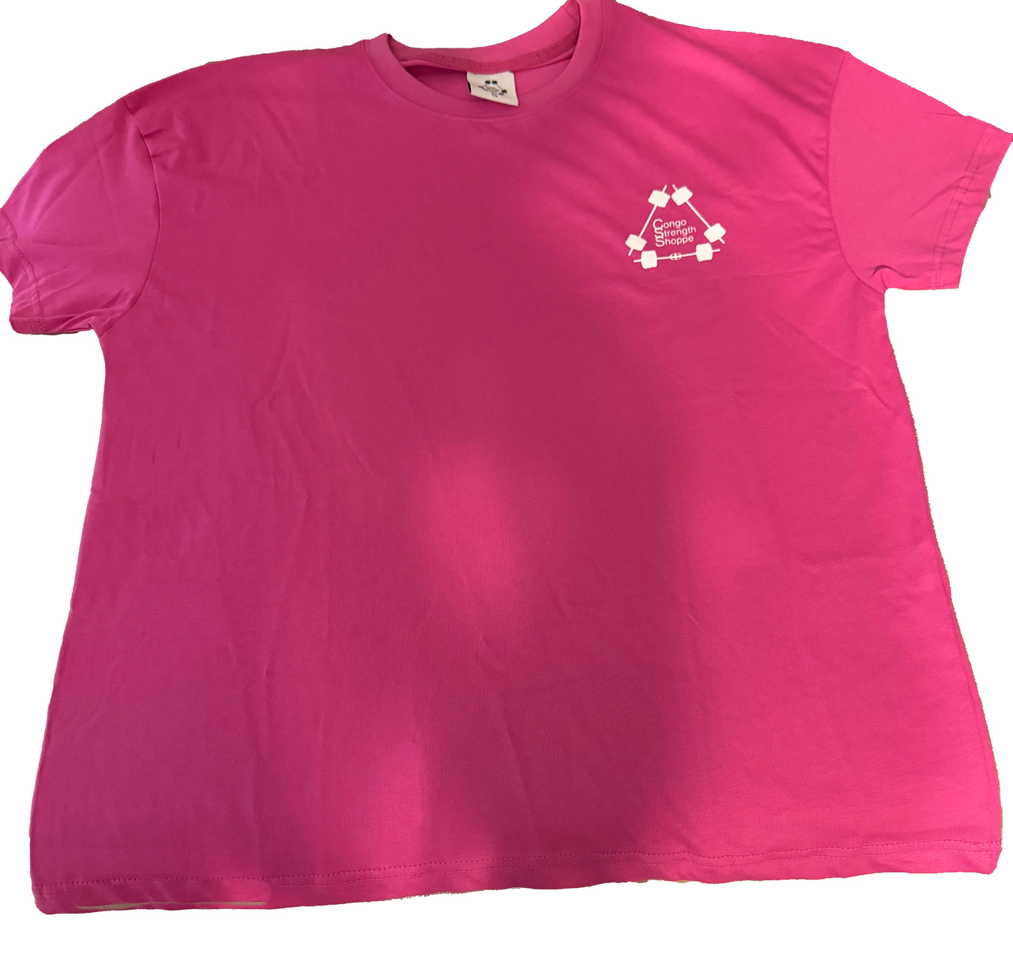 Pink oversized tee