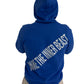 Black Congo Hoodie Blue Back