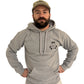 Black Congo Hoodie Gray