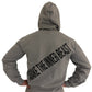 Black Congo Hoodie Gray Back
