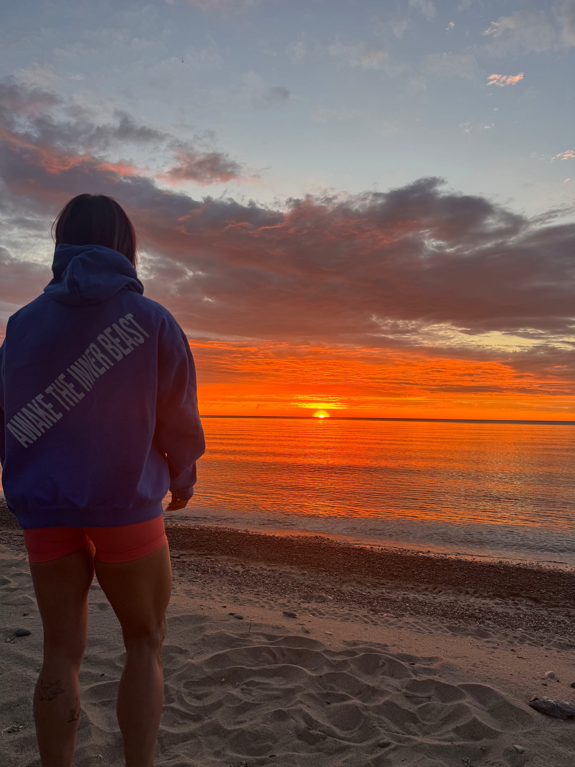 Congo Hoodie Back in Blue