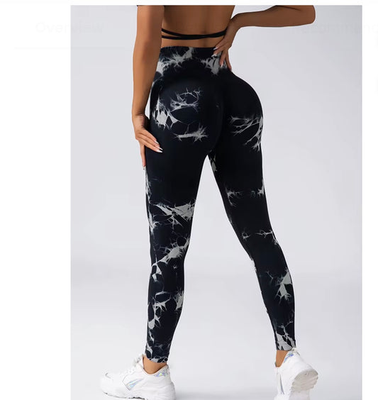 Tie-dye leggings
