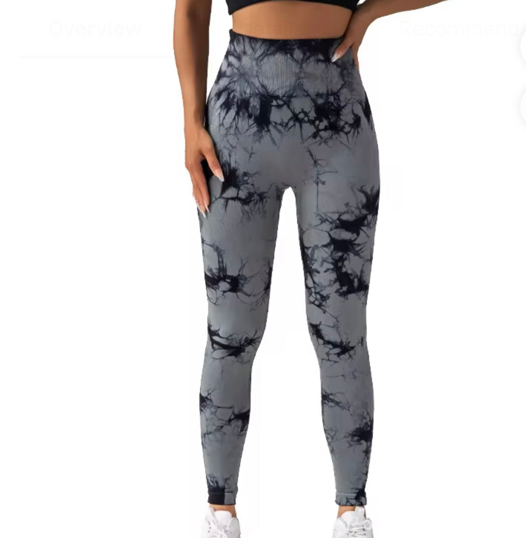 Tie-dye leggings