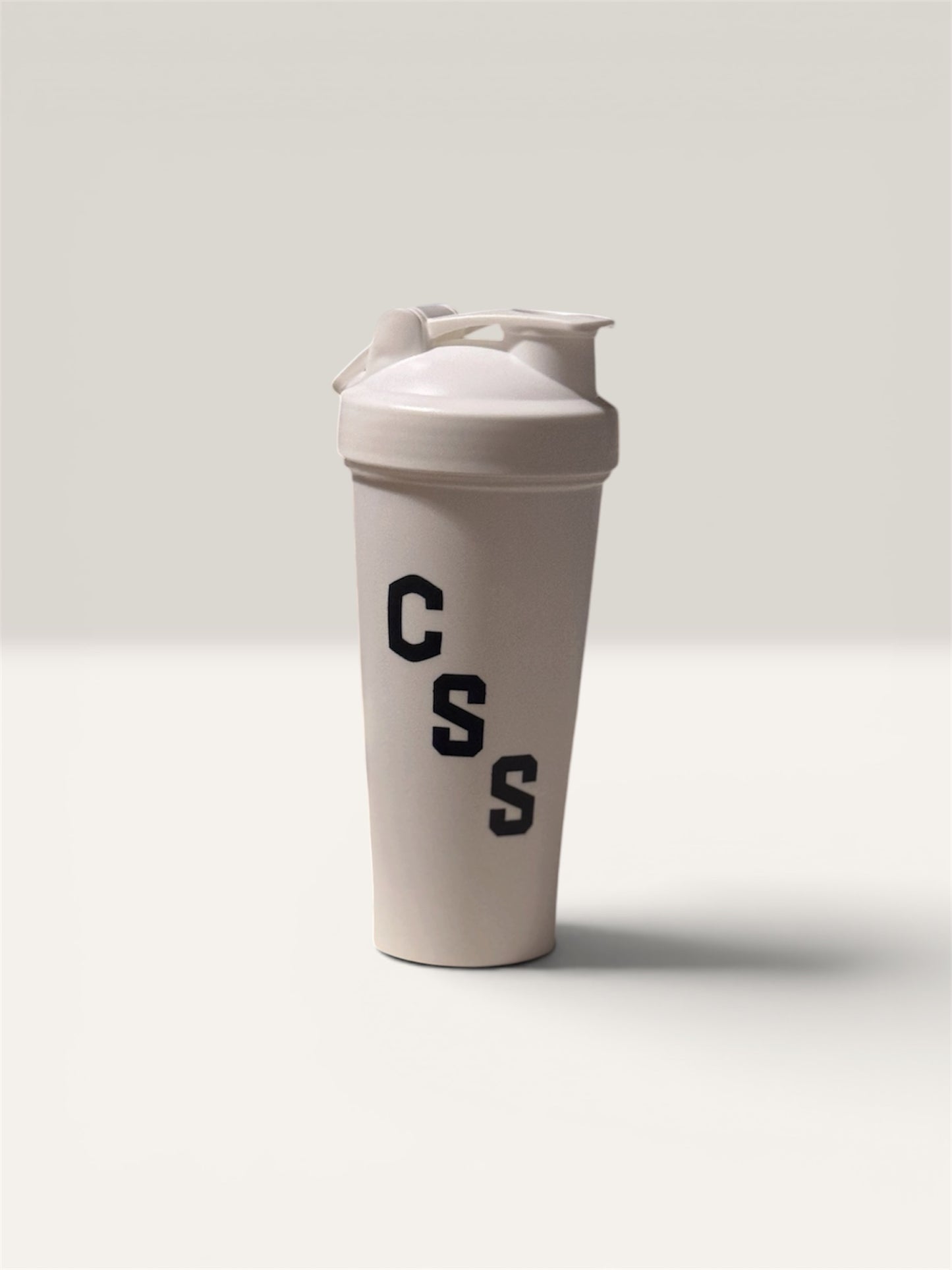 White CSS blender bottle