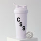 White CSS blender bottle