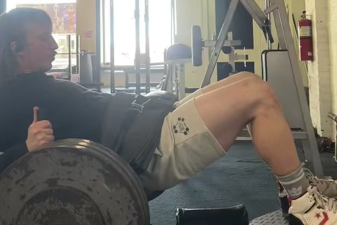Cotton shorts workout video